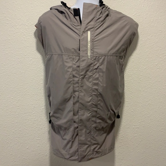 Tommy Hilfiger Other - Tommy Hilfiger Rain Vest Zip up Brown Colour Size XL